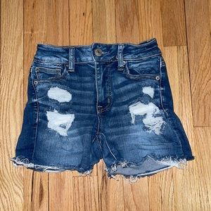 American Eagle Jean Shorts size 0